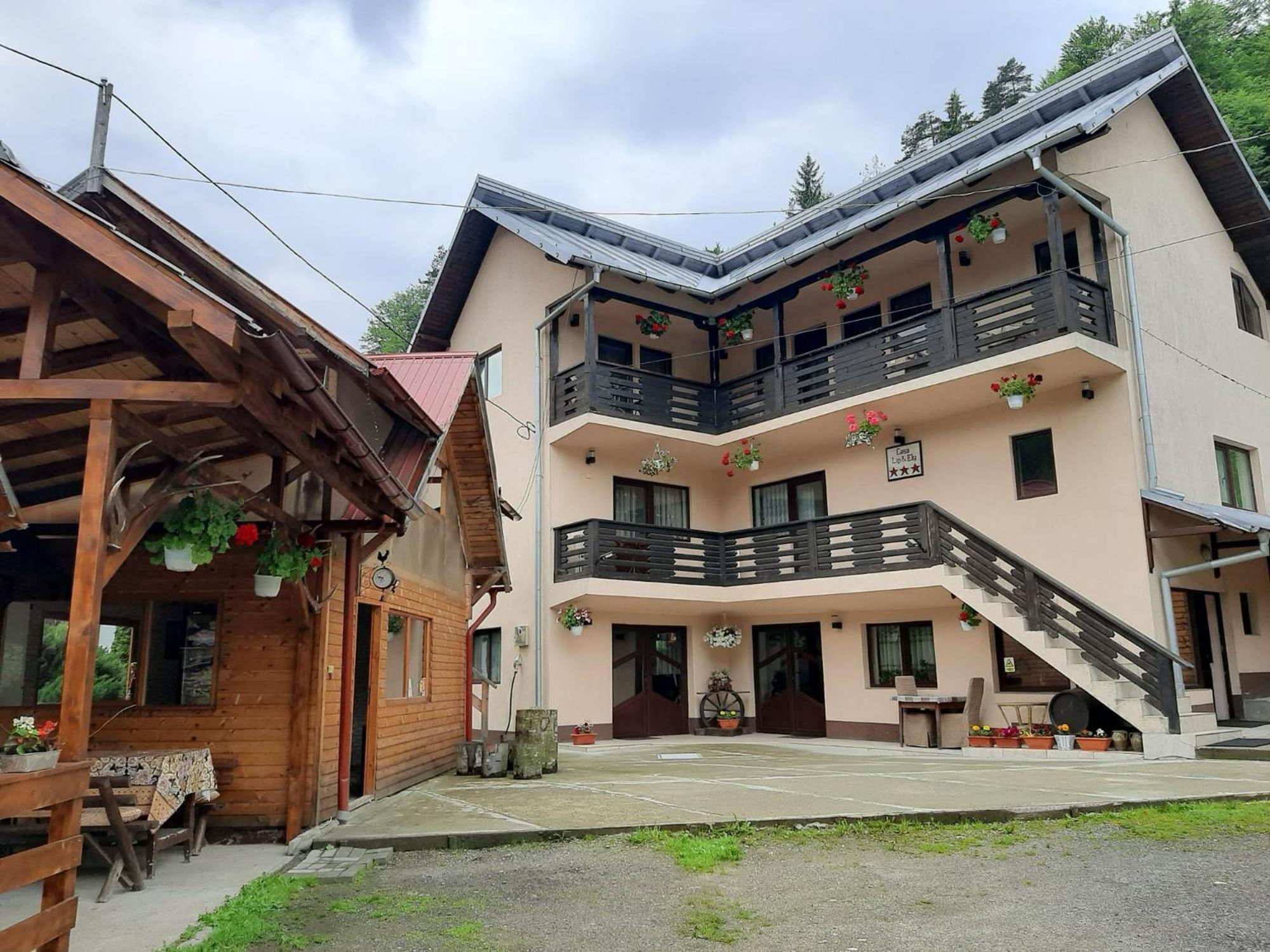 Lip Si Ely Hotel Dâmbovicioara Exterior photo